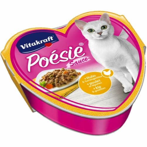 Vitakraft Poésie Macska Alutál Csirke & Kertizöldség 85g
