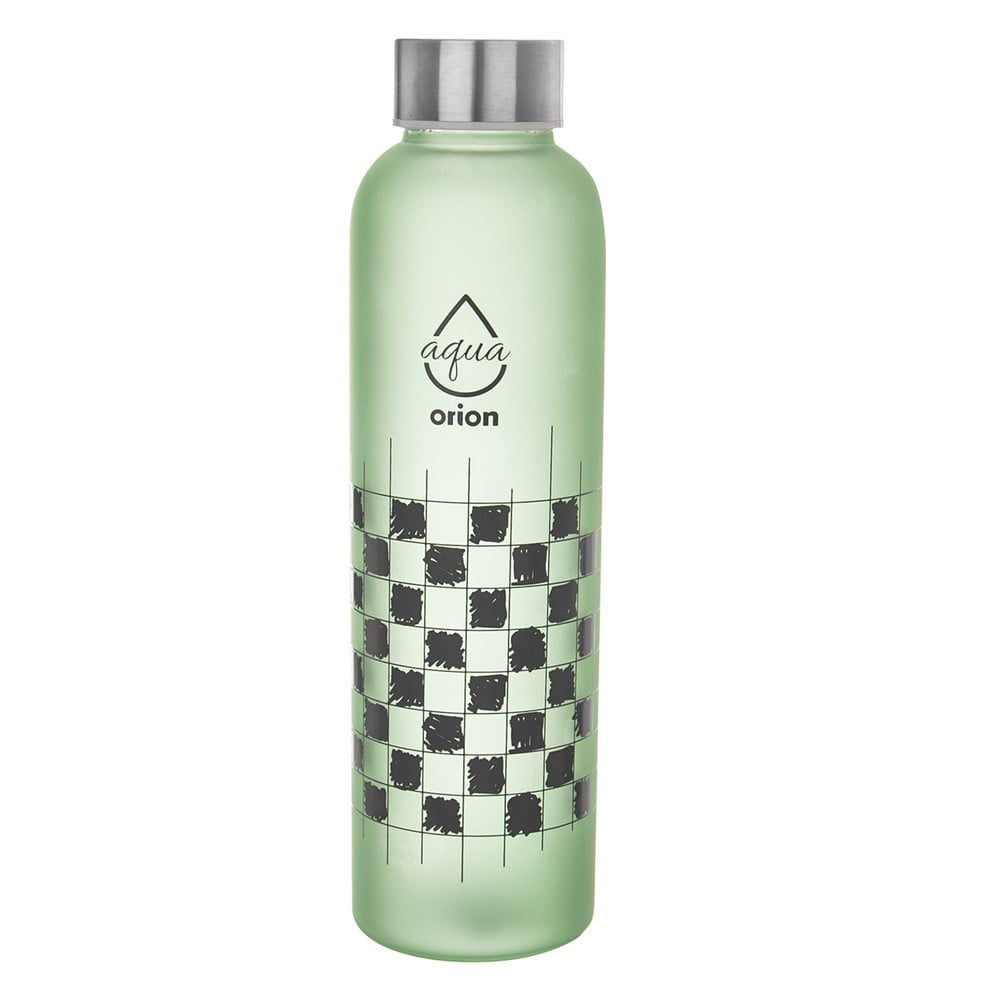Zöld üveg ivópalack 600 ml Šachovnice – Orion