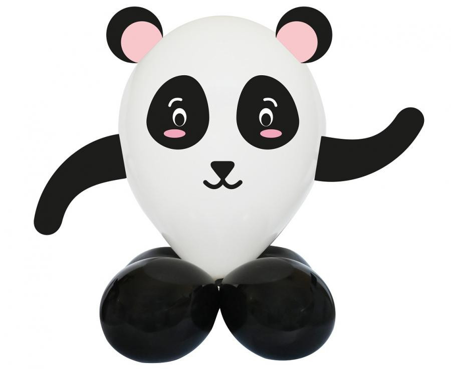 Cute Animal Panda, Panda léggömb, lufi szett