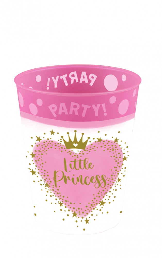 Hercegnő Little Princess micro prémium műanyag pohár 250 ml