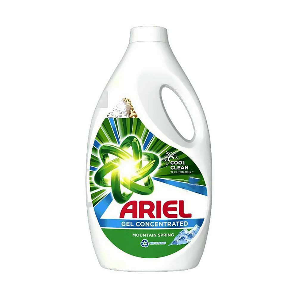 Ariel Gél Mountain Spring Clean&Fresh folyékony mosószer  2,15L, 43 mosásos