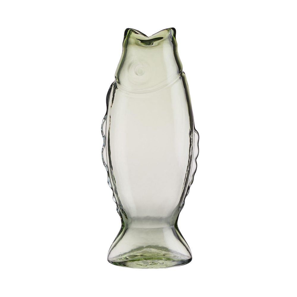 BACALHAU hal formájú üveg váza 27cm