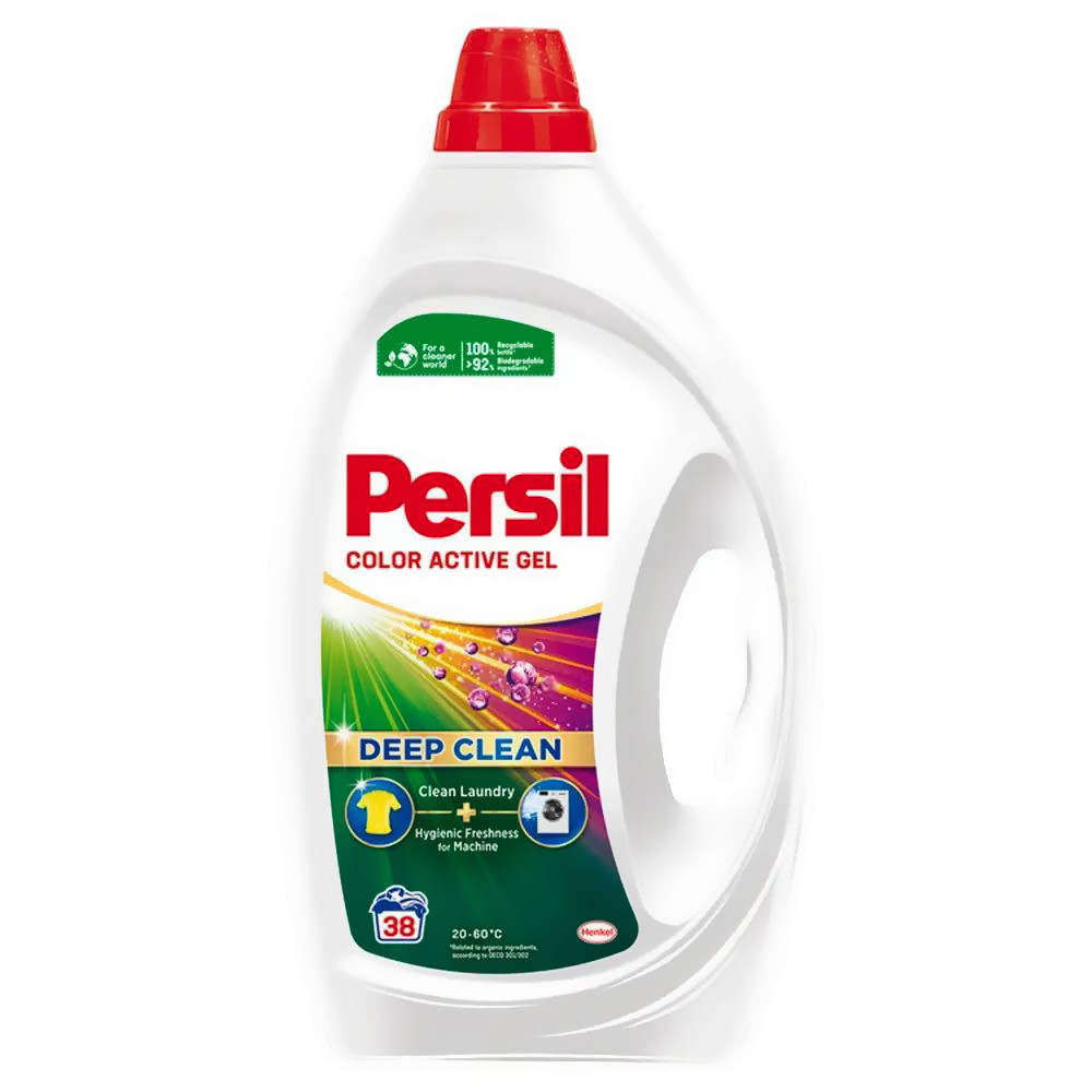 Persil Gél Deep Clean Active Freshness by Silan folyékony mosószer 1,71L 38 mosásos