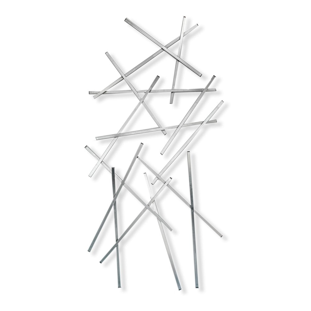 Ezüstszínű fém fali fogas Matches – Spinder Design