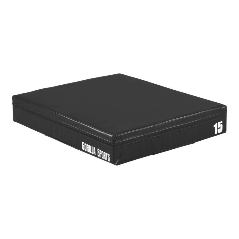 Gorilla Sports Step pad  fekete 15 cm