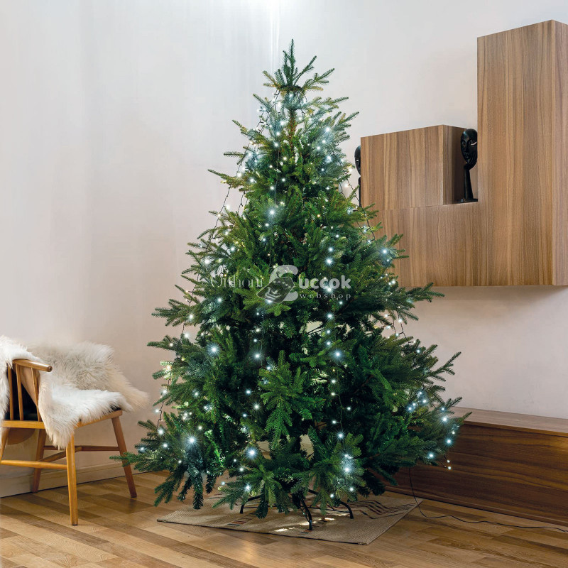 Family LED karácsonyfa fényfüzér - 1,9 m - 120 LED, hidegfehér - IP44