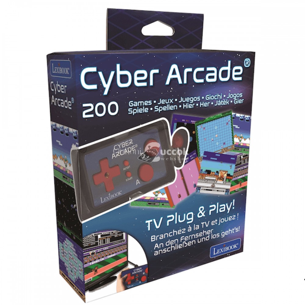 Cyber Arcade -TV játék 200 játékkal