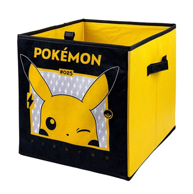 Pokémon Pikachu játéktároló 33x33x37 cm