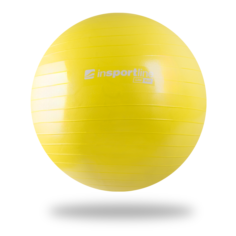 Gimnasztikai labda inSPORTline Lite Ball 45 cm  sárga
