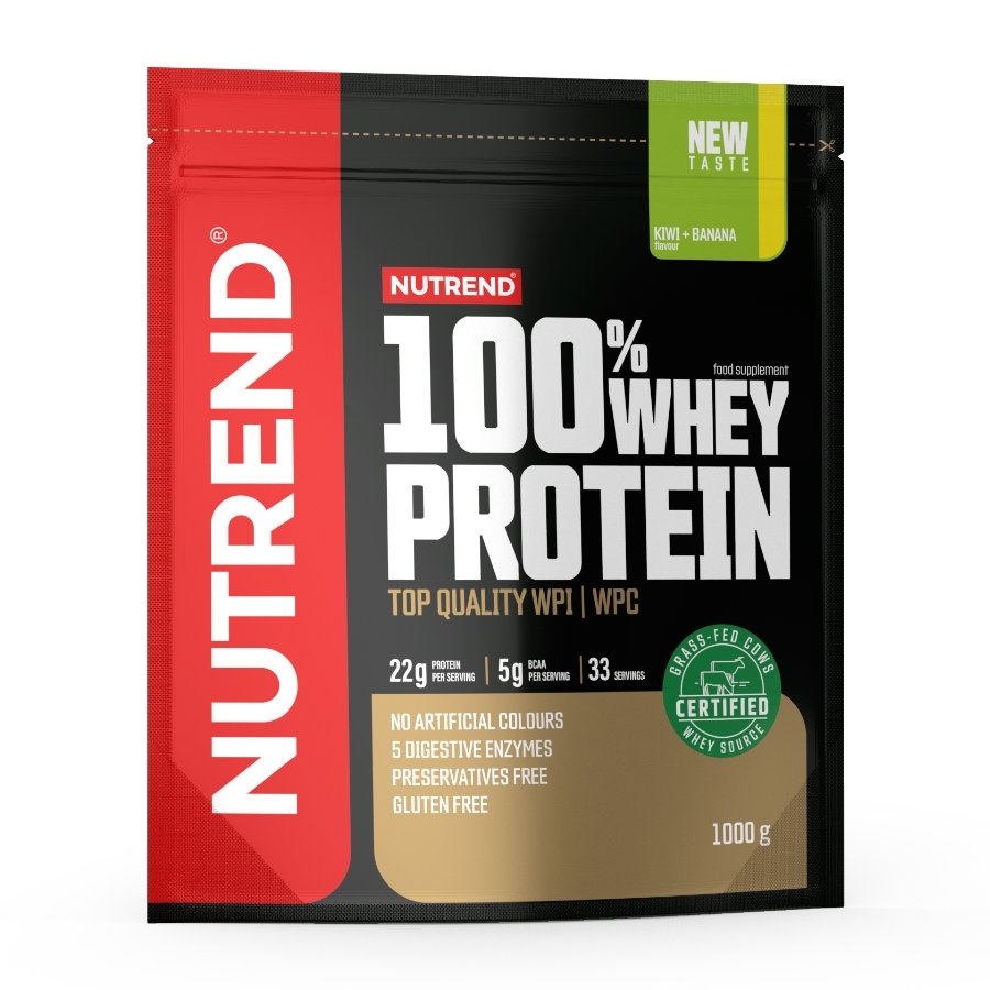 Nutrend 100% WHEY Protein 1000g Narancs  eper