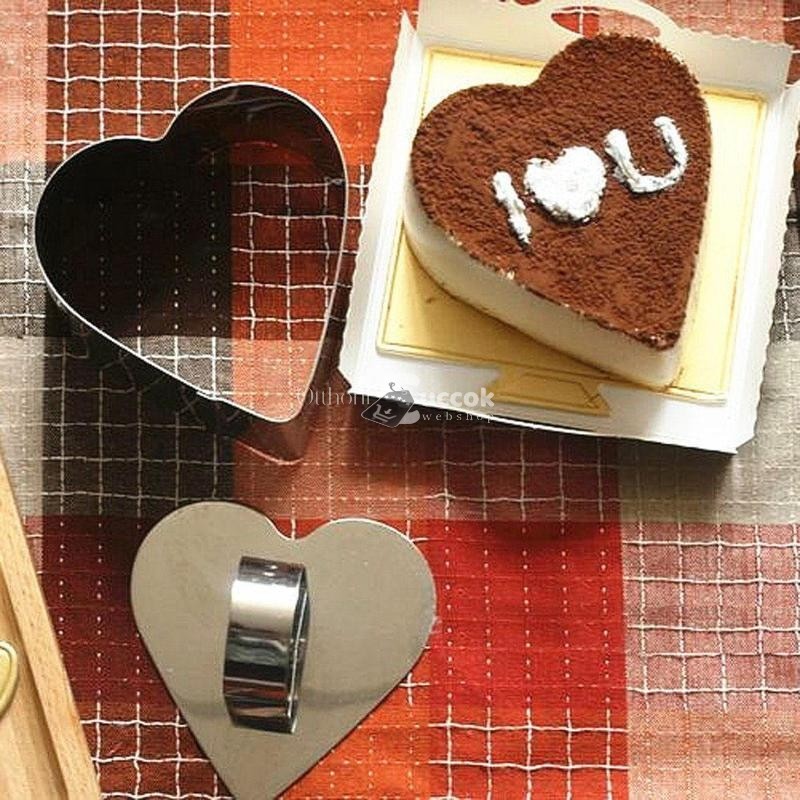 Szív alakú sütemény (Mousse) forma 