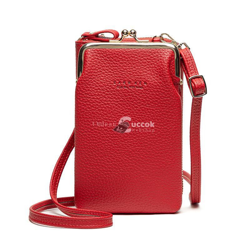 (Több színben) Női mobil táska - Piros
