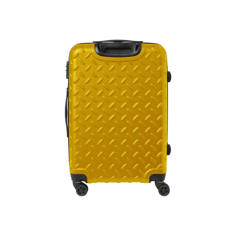 Gurulós bőrönd XL-es méret Industrial Plate – Caterpillar