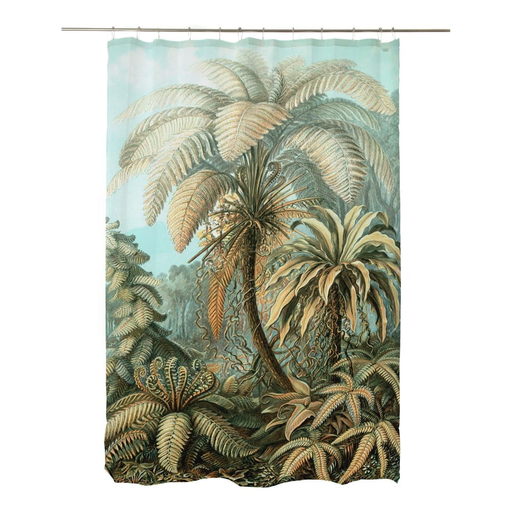 Zuhanyfüggöny 175x180 cm Vintage Palm – Madre Selva