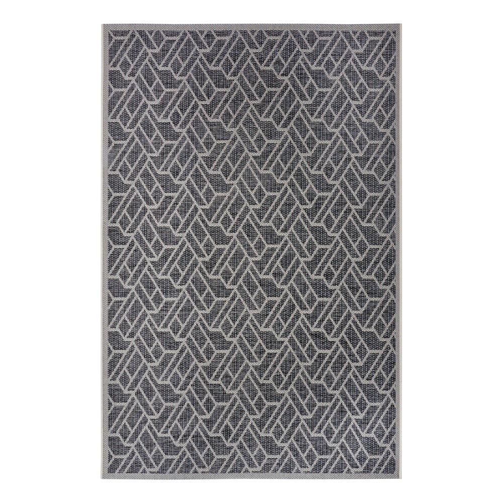 Sötétszürke kültéri szőnyeg 76x150 cm Clyde Eru – Hanse Home