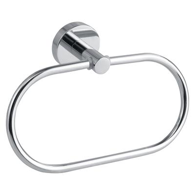 tesa® SMOOZ törölközőtartó gyűrű, krómozott fém, ragasztós rögzítésű
