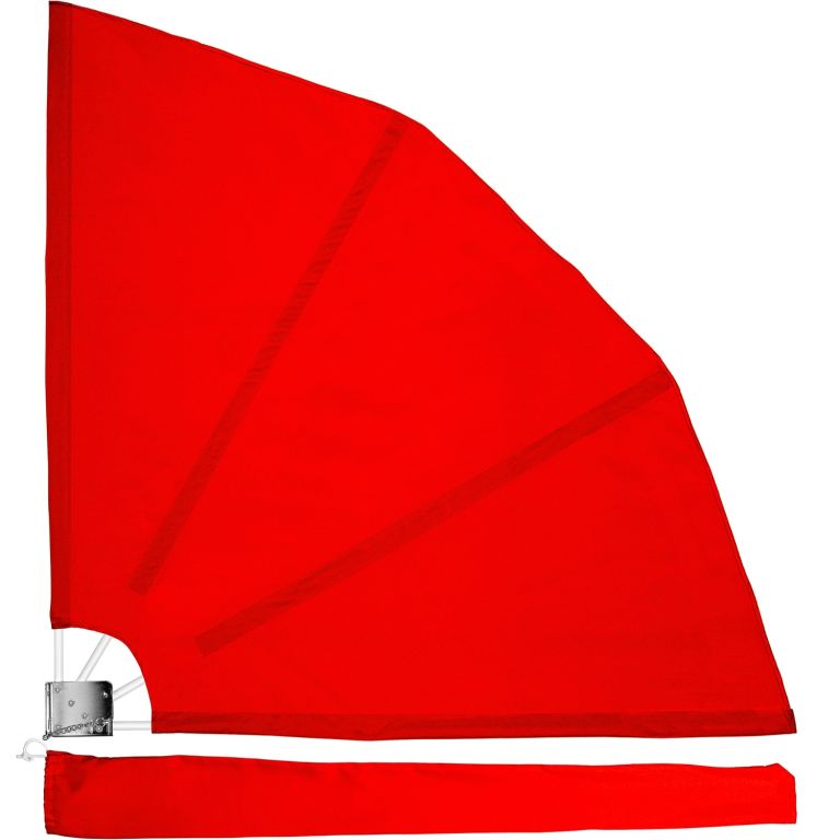 Stilista Erkély árnyékoló 140 x 140 cm piros