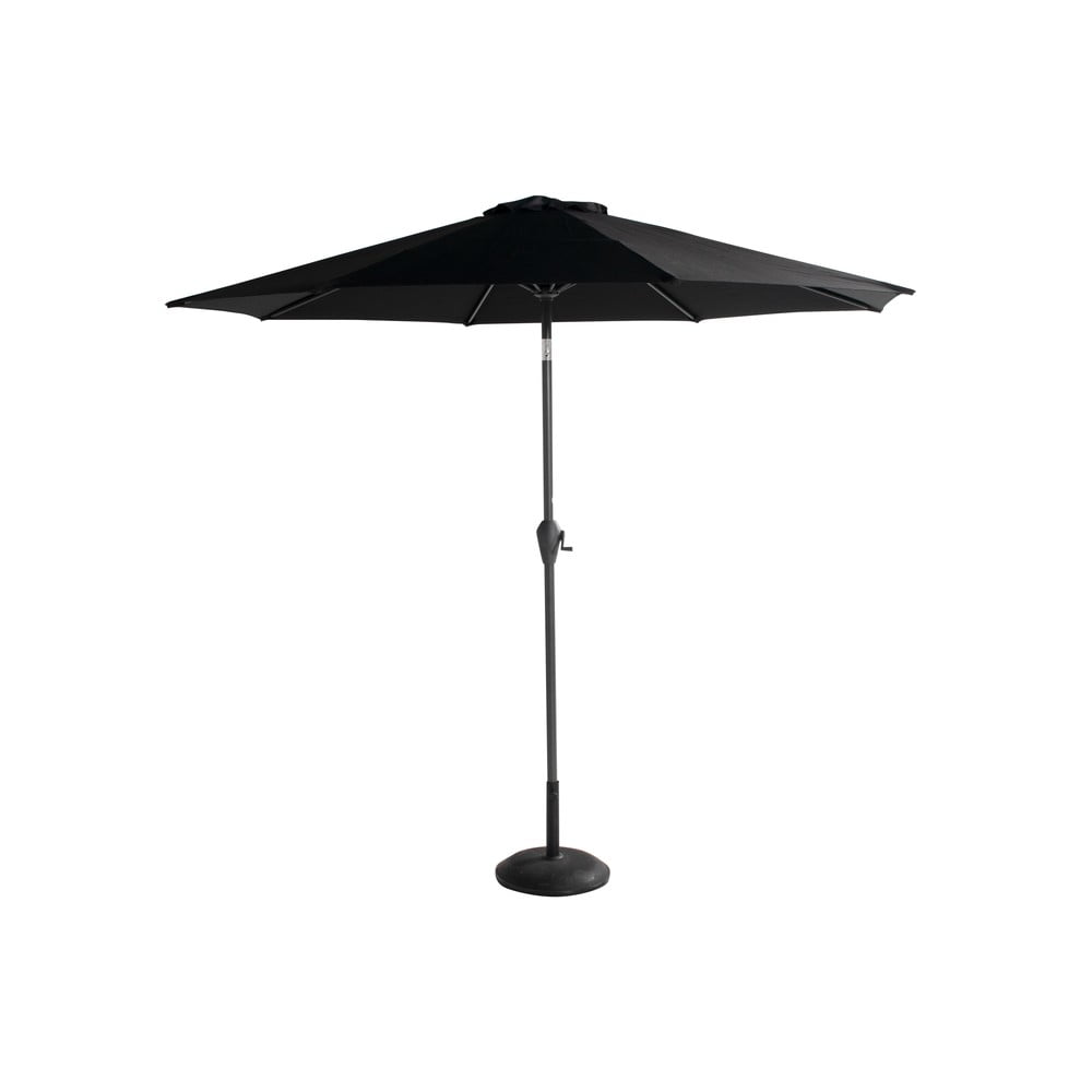 Fekete napernyő ø 270 cm Sunline – Hartman