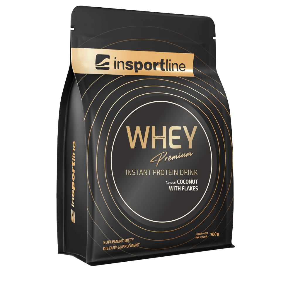 Protein inSPORTline WHEY Premium 700g  kókuszpehely