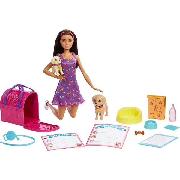 Barbie: Gondos gazdi játékszett