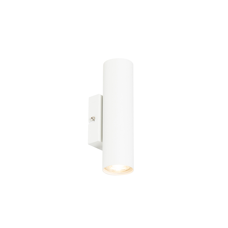 Modern fali lámpa, fehér 2 -fény - Jeana