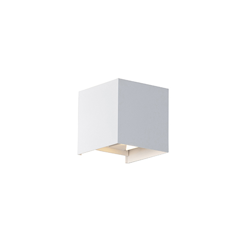 Kültéri fali lámpa fehér, LED 2-lámpás IP54 - Edwin