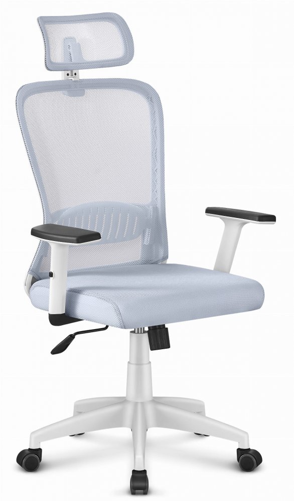 Szürke ergonomikus irodai szövet szék HC-1022