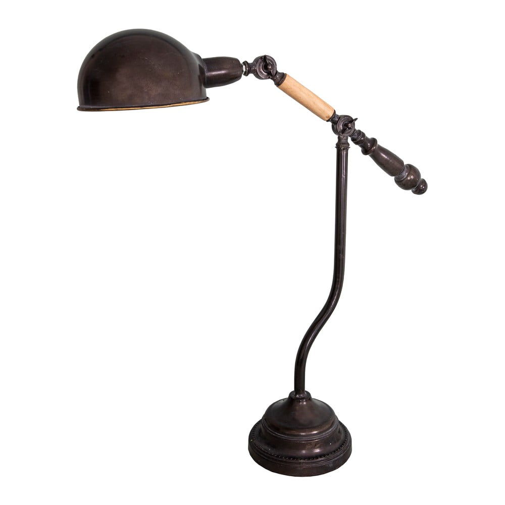 Barna asztali lámpa (magasság 67 cm) – Antic Line
