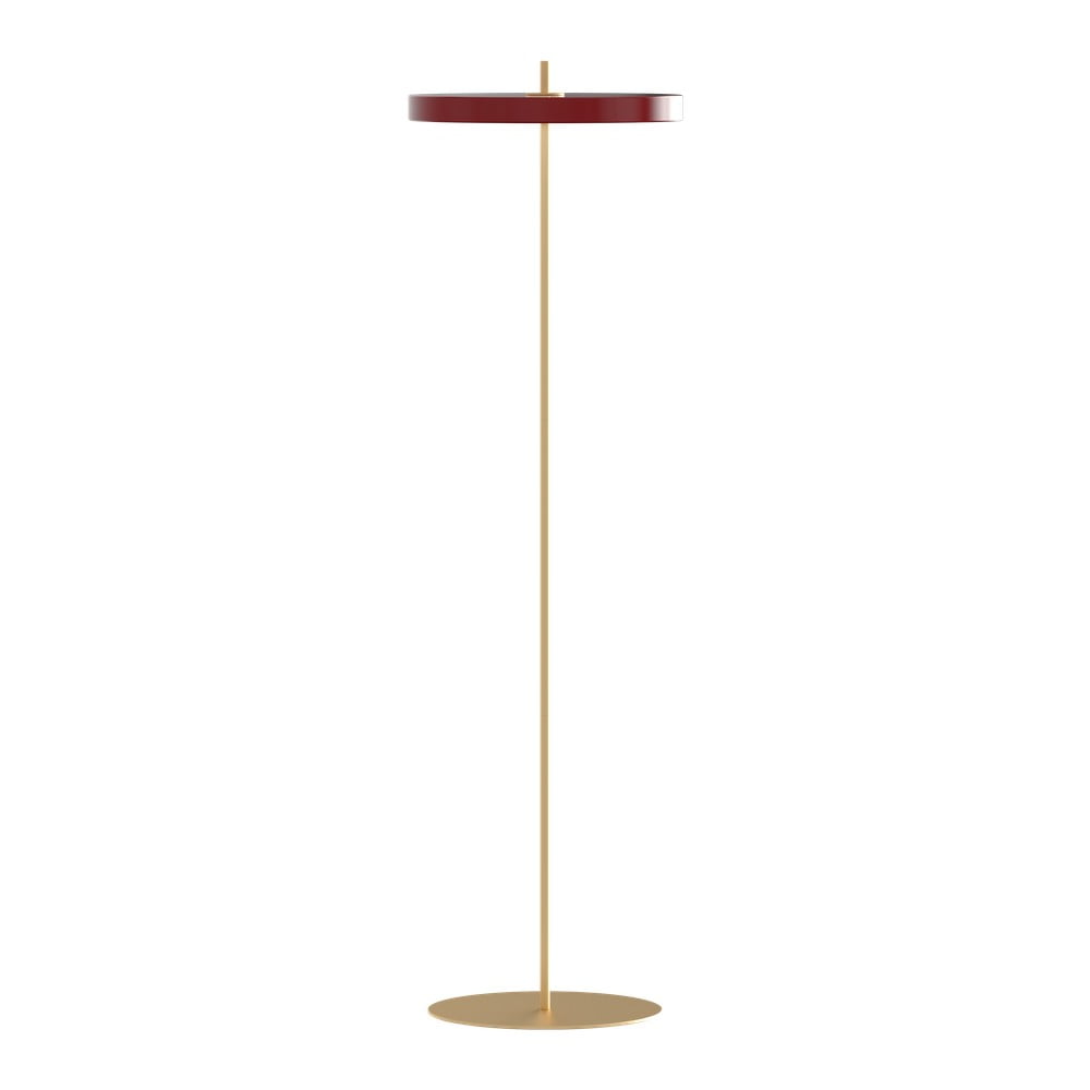Piros LED dimmelhető állólámpa fém búrával (magasság 151 cm) Asteria Floor – UMAGE