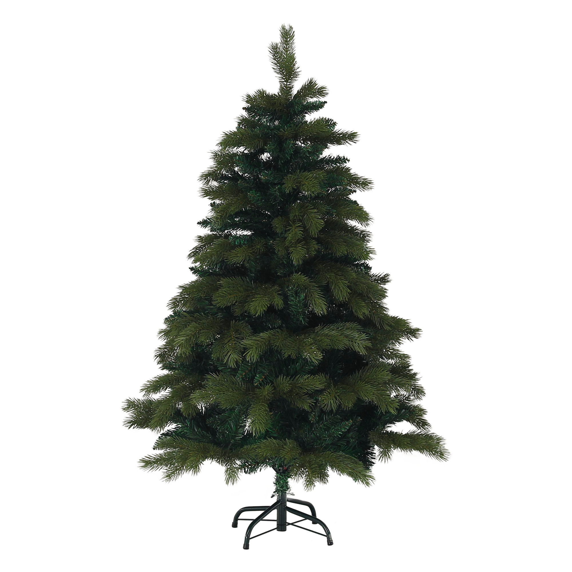 3D karácsonyfa, zöld, 120 cm, CHRISTMAS TYP 9