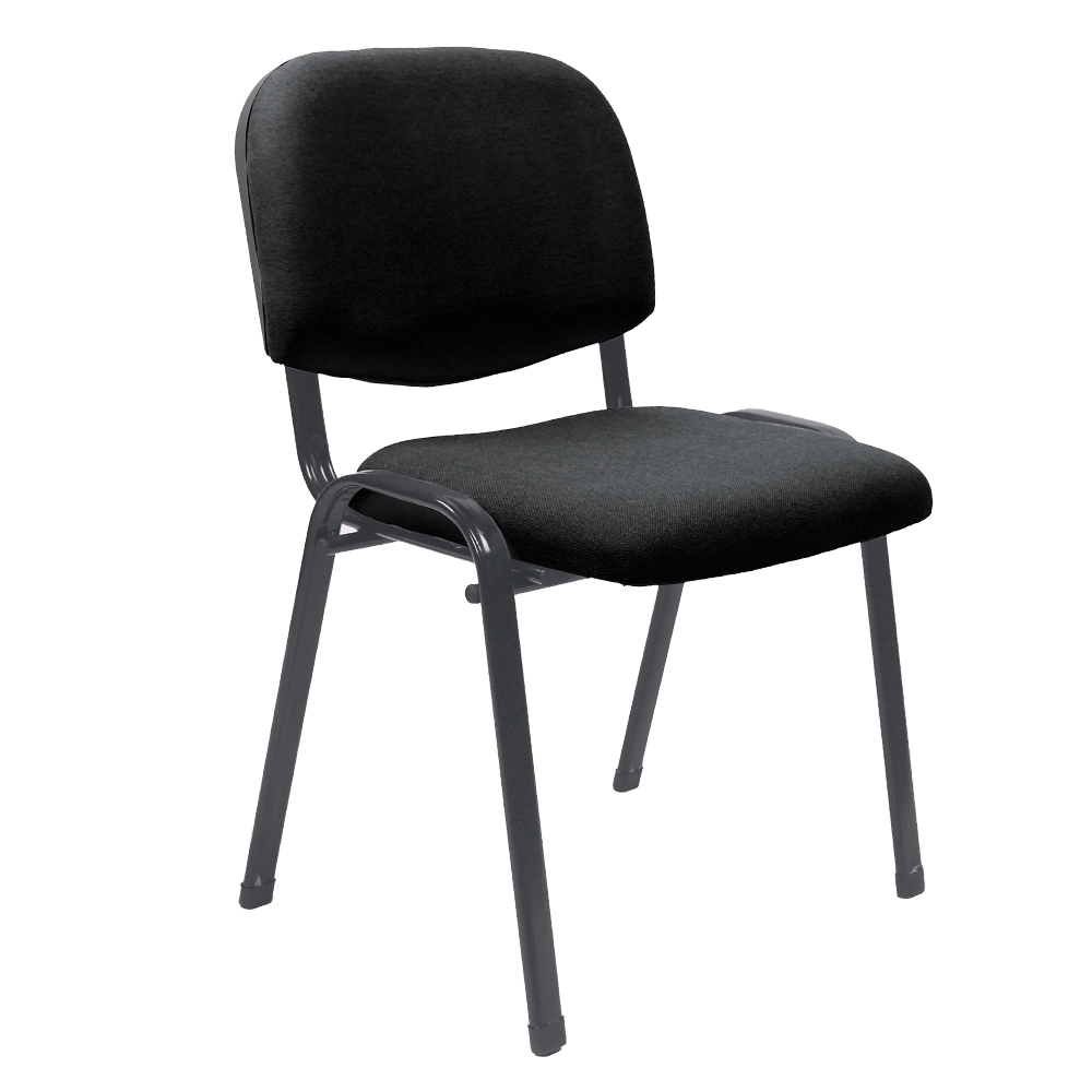 Irodai szék, fekete, ISO ECO