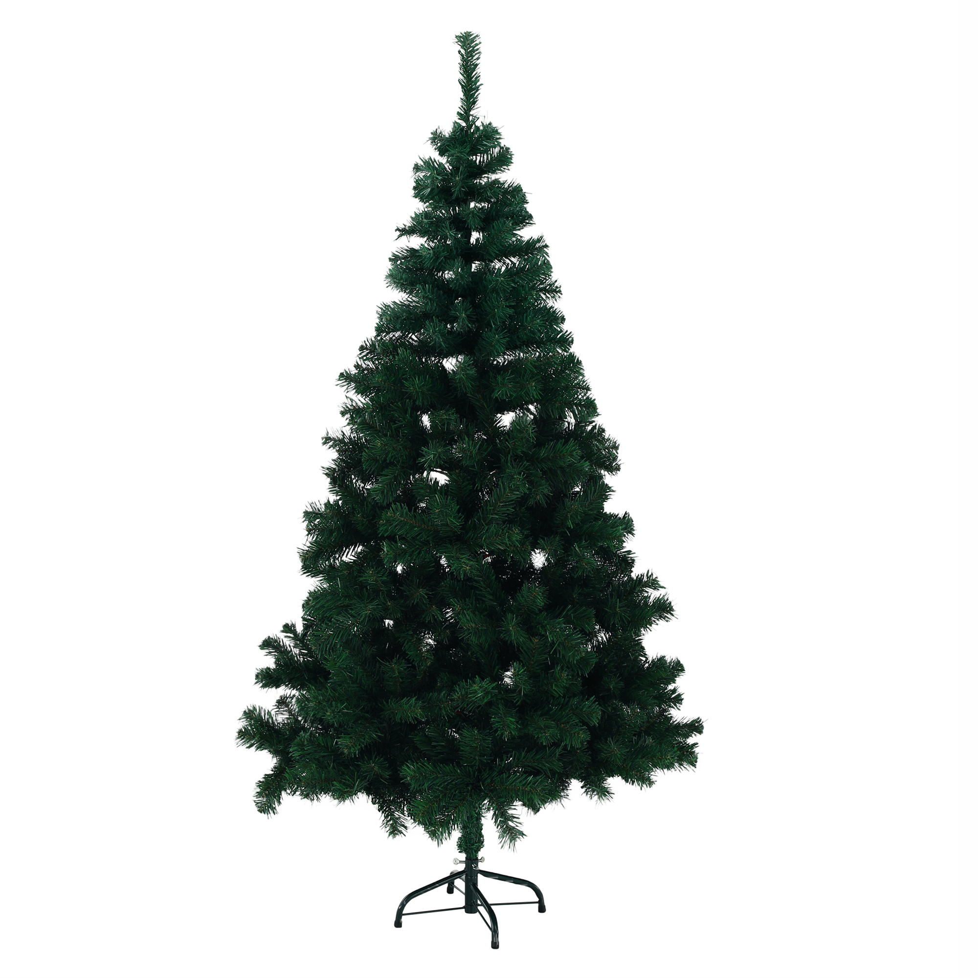 Karácsonyfa fém állvánnyal, 120 cm, CHRISTMAS TYP 10