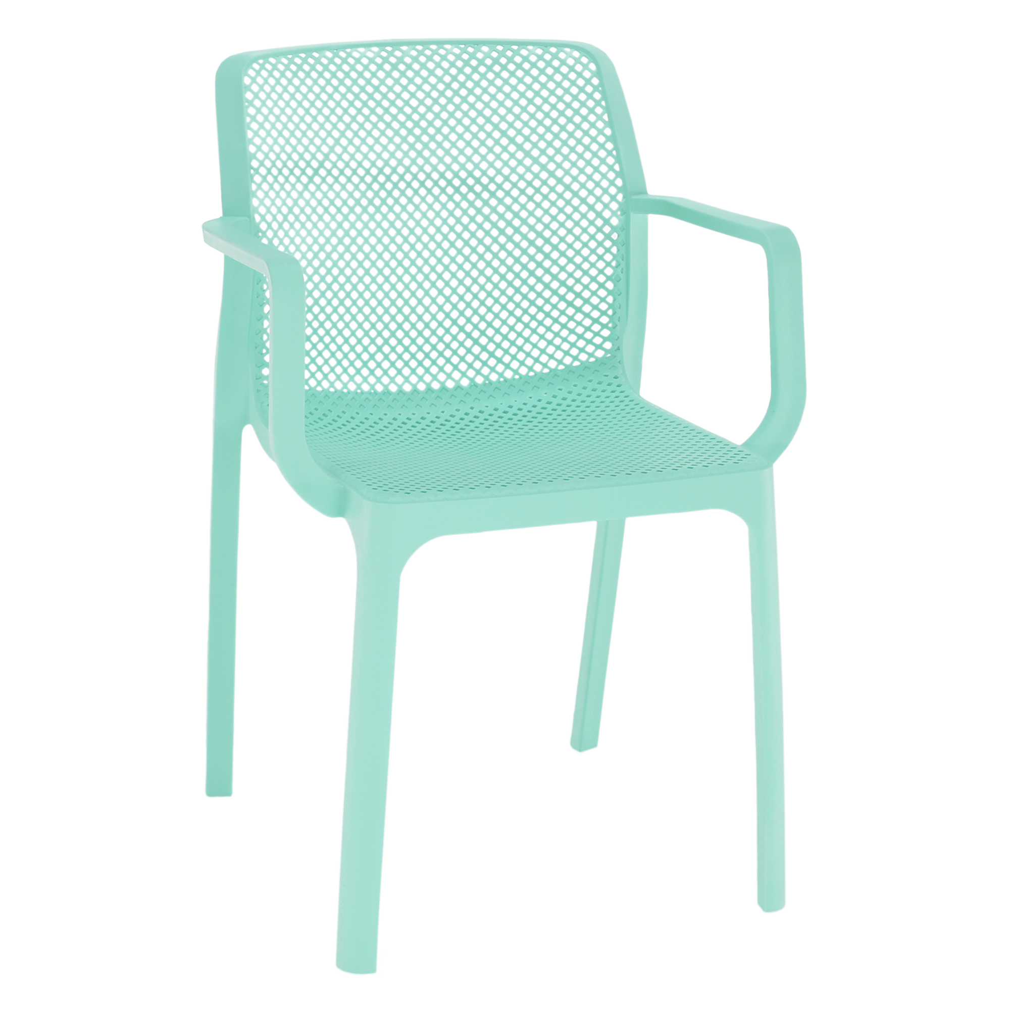 Rakásolható szék, mentol/műanyag, FRENIA