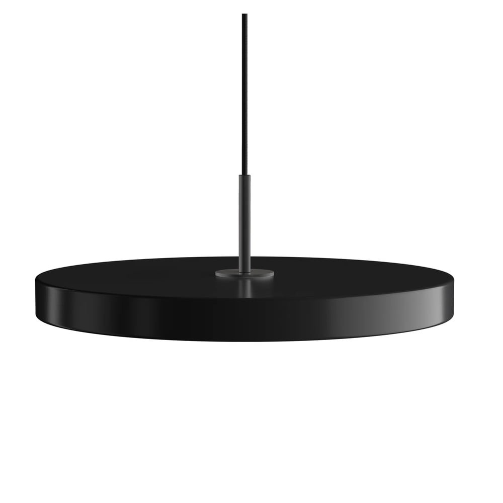 Fekete LED dimmelhető függőlámpa fém búrával ø 43 cm Asteria Plus Medium – UMAGE
