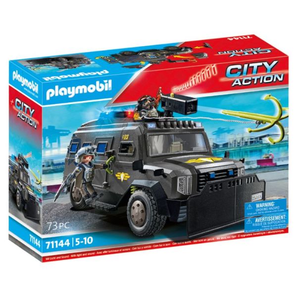 Playmobil: SWAT terepjáró fénnyel és hanggal 71144