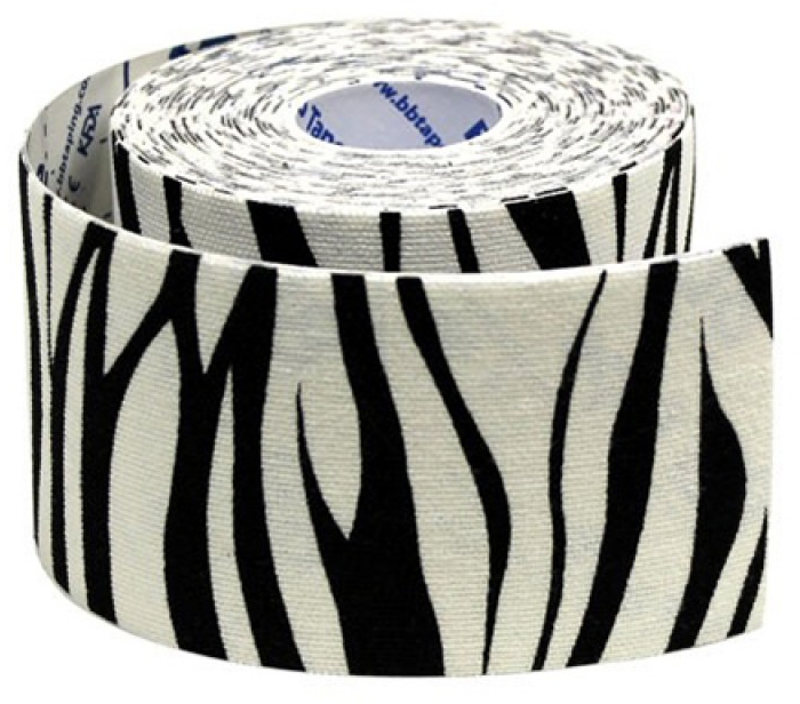 BB TAPE Design - Állatmintás kineziológiai tapasz Motívum: zebra
