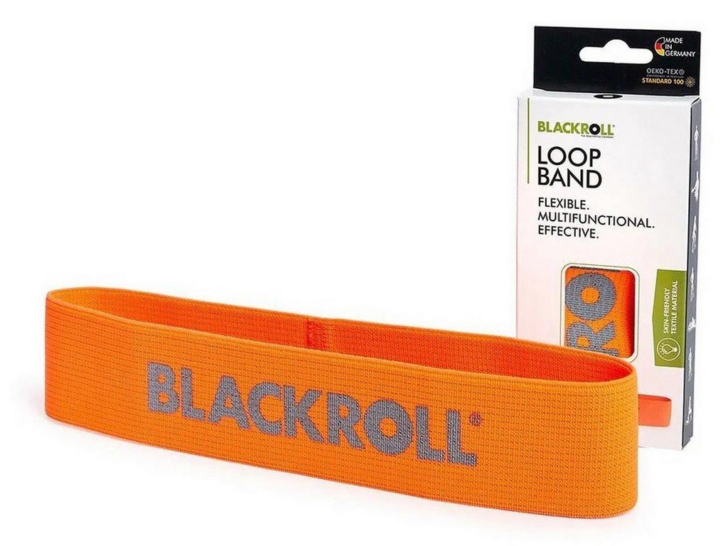 BlackRoll® Loop Band textilbe szőtt fitness gumiszalag - könnyű ellenállás