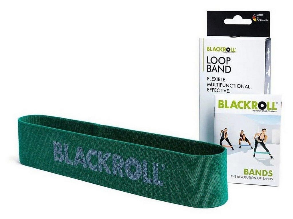 BlackRoll® Loop Band textilbe szőtt fitness gumiszalag - közepes ellenállás