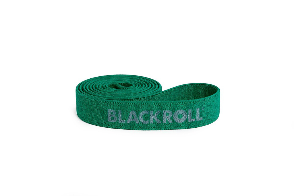 BlackRoll® Super Band textilbe szőtt fitness gumikötél - közepes ellenállás