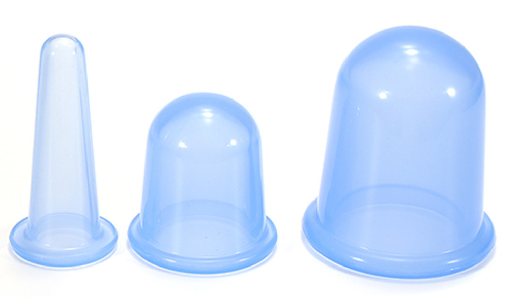 Fabulo Bell harang alakú szilikon köpöly készlet - kék, 3db