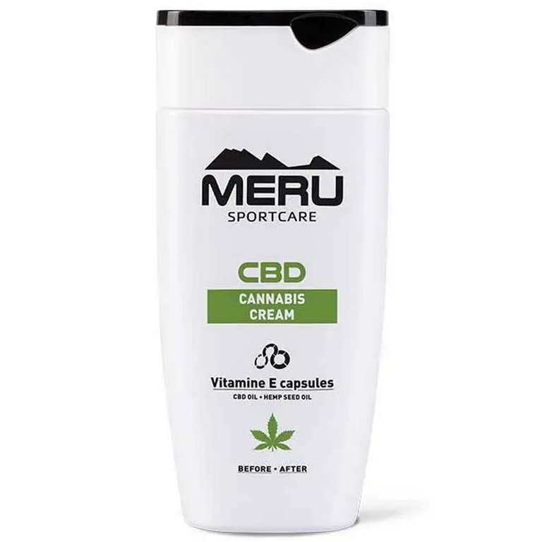 Meru CBD Cannabis Cream regeneráló masszázs krém Kiszerelés: 150 ml