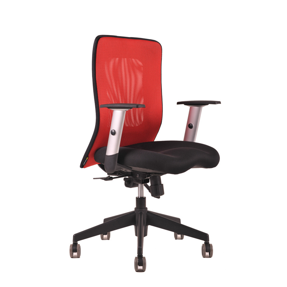 OfficePro Calypso ergonomikus irodai szék Szín: piros