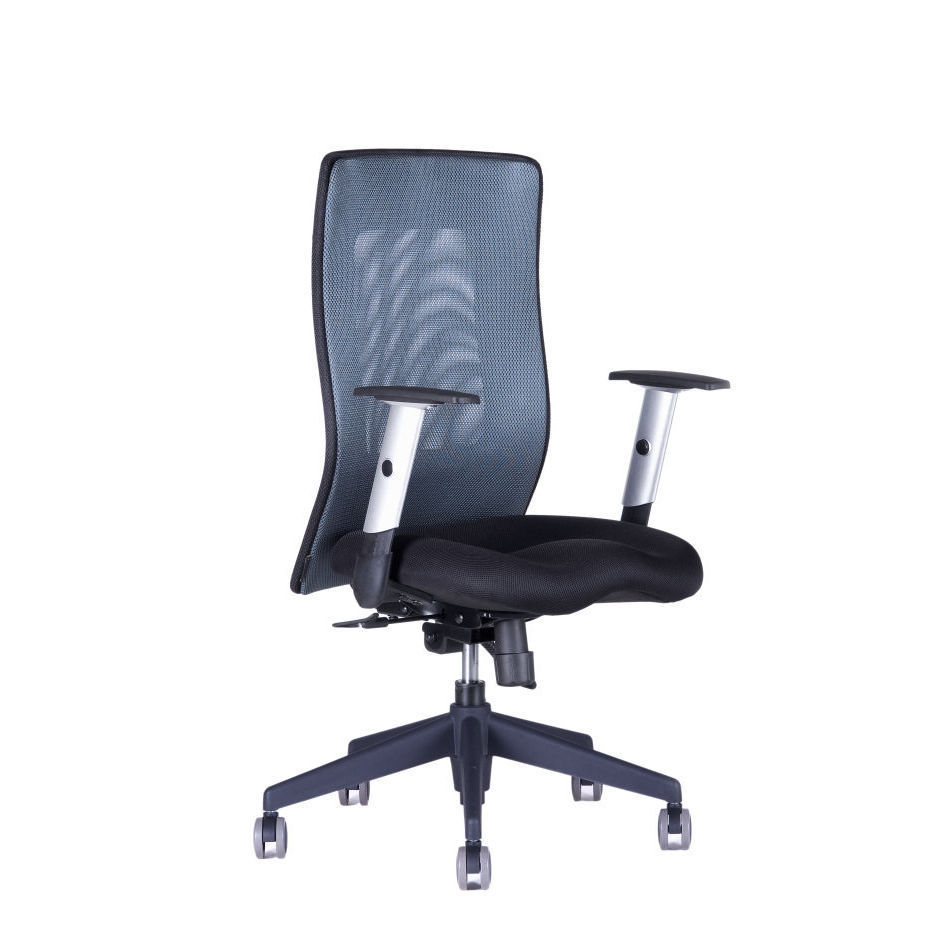 OfficePro Calypso Grand ergonomikus irodai szék Szín: antracit, Fejtámla: fejtámla nélküli