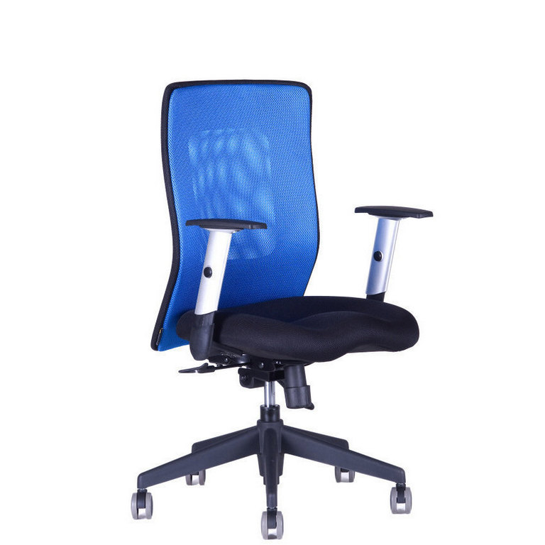 OfficePro Calypso XL ergonomikus irodai szék Szín: kék, Fejtámla: fejtámla nélküli