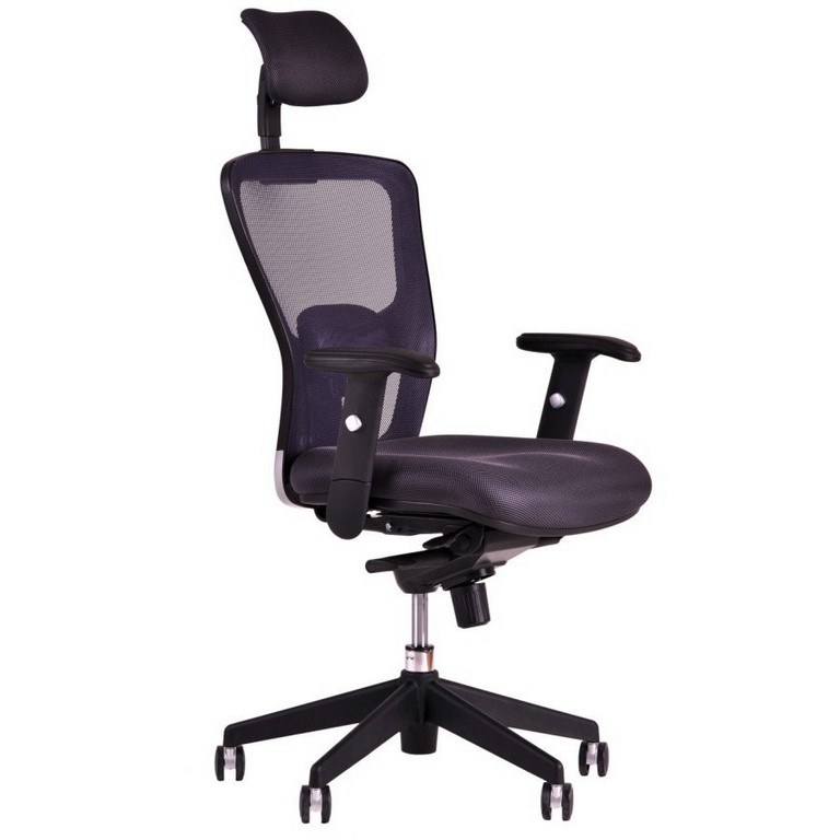 OfficePro Dike ergonomikus irodai szék Szín: fekete, Fejtámla: fejtámlával együtt