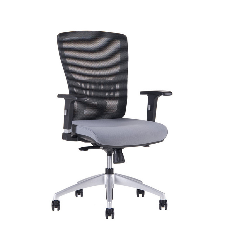 OfficePro Halia Mesh ergonomikus irodai szék Szín: szürke, Fejtámla: fejtámla nélküli