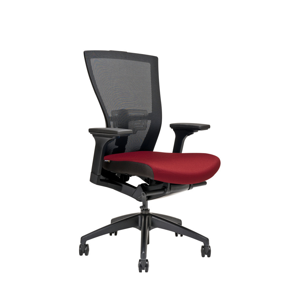 OfficePro Merens ergonomikus irodai szék Szín: piros, Fejtámla: fejtámla nélküli