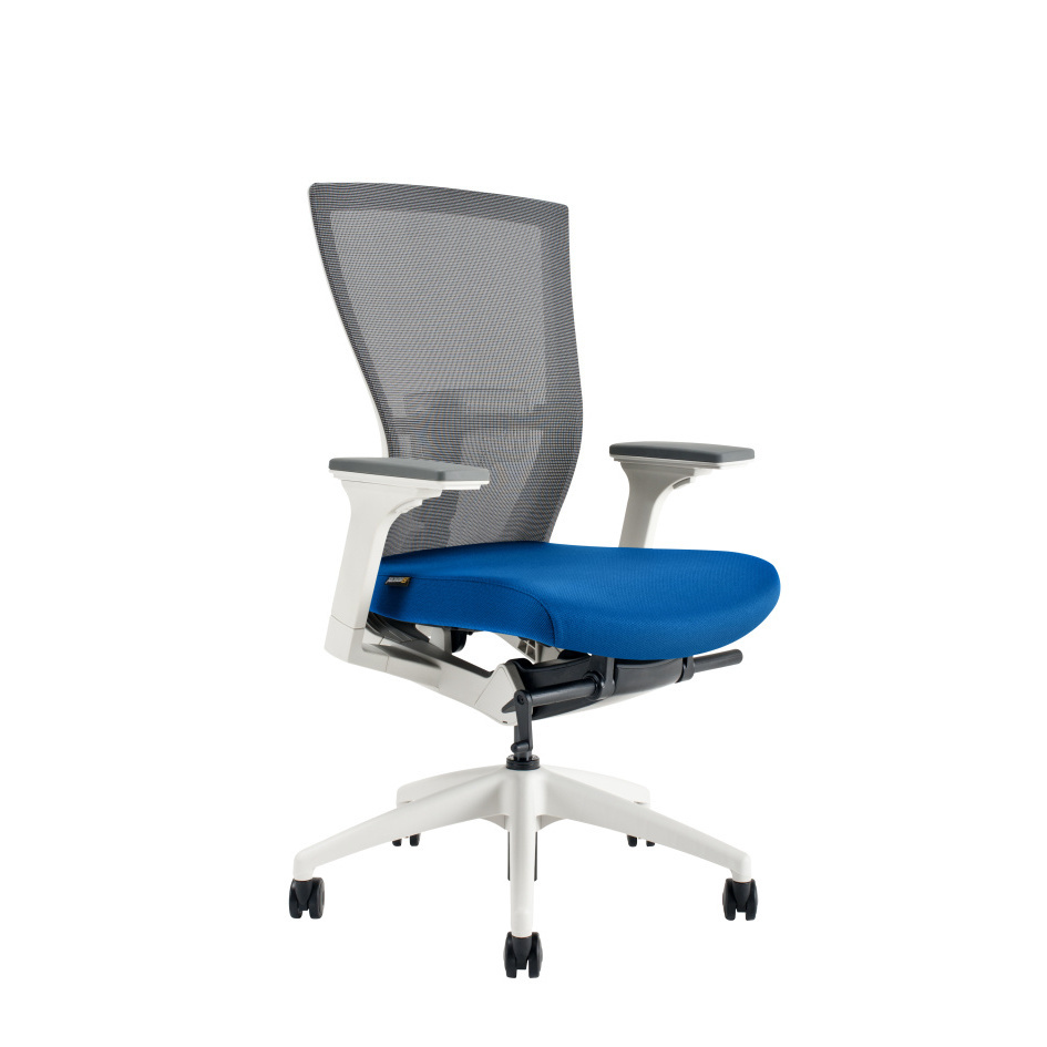OfficePro Merens White ergonomikus irodai szék Szín: kék, Fejtámla: fejtámla nélküli