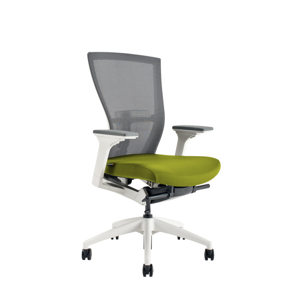 OfficePro Merens White ergonomikus irodai szék Szín: zöld, Fejtámla: fejtámla nélküli