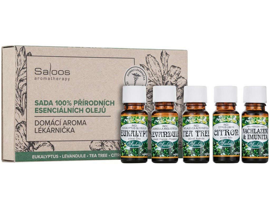 Saloos aroma elsősegélycsomag - 100%-ban természetes illóolajokból álló készlet